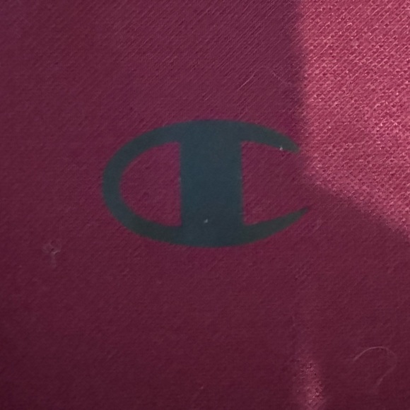 Champion maroon hoodie size large power train duo fold - Picture 3 of 5